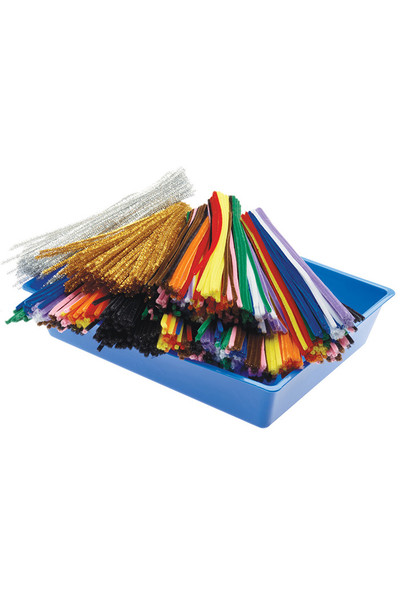 Chenille Stems - 1000 in Storage Container