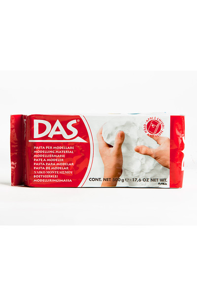 DAS White Modelling Clay - 500g