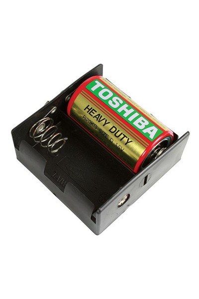 Battery Holder - 2D with Snap Connectors