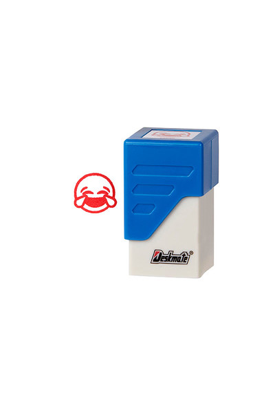 Deskmate Stamp Square - Emoji: Joy Face