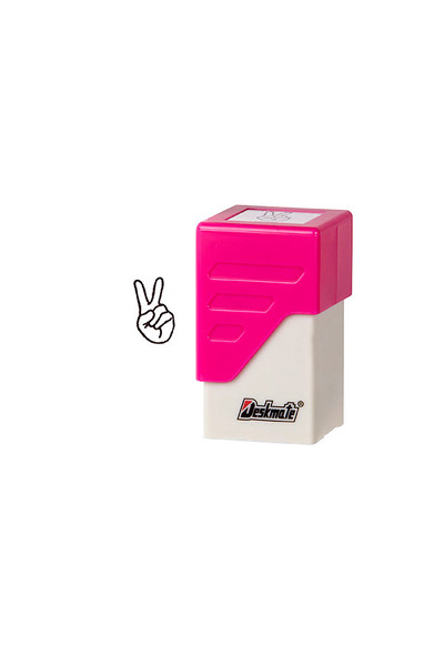 Deskmate Stamp Square - Emoji: Peace