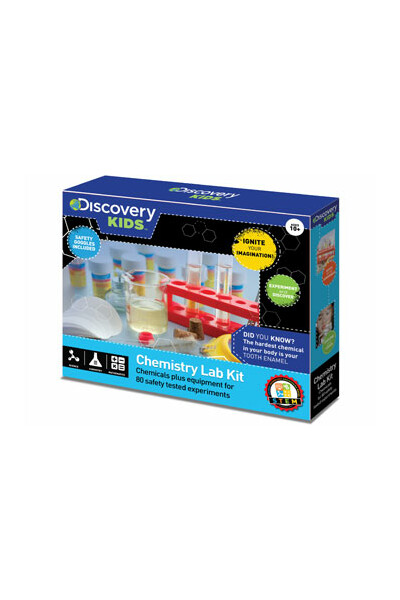 Discovery Kids - Chemistry Lab Kit: 80 Experiments