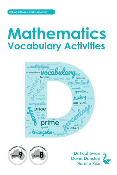 Mathematics Vocabulary Activities Year 6 – Student Book