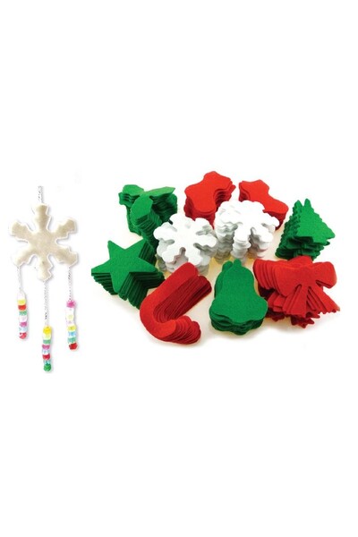 Large Felt Christmas Shapes (Pack of 200)