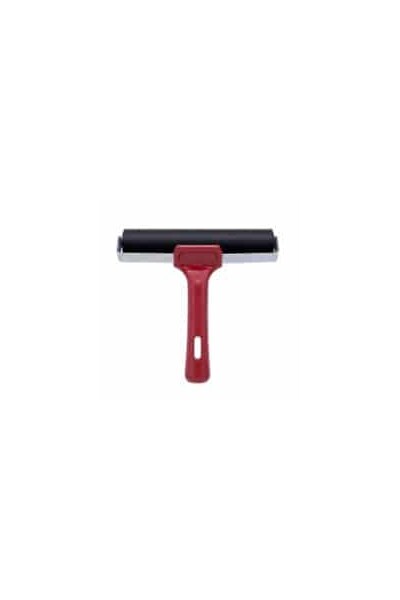 Rubber Lino Roller - 150mm: Hard