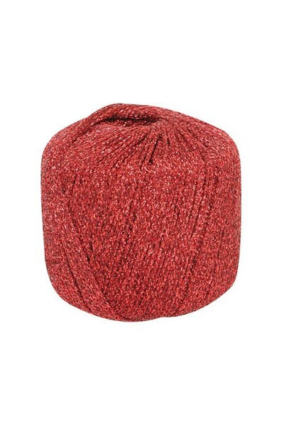 Metallic Yarn 125m - Red