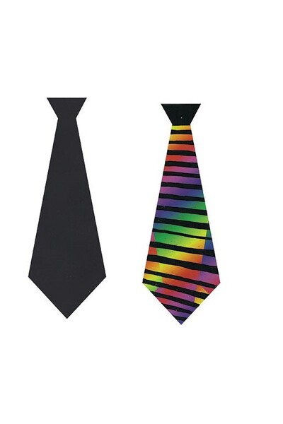 Scratch Art Ties (Pack of 30)