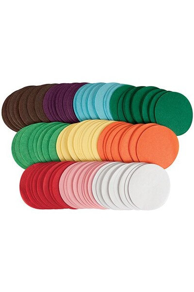 Tissue Paper - Circles: Assorted Colours (4600 x 10cm)