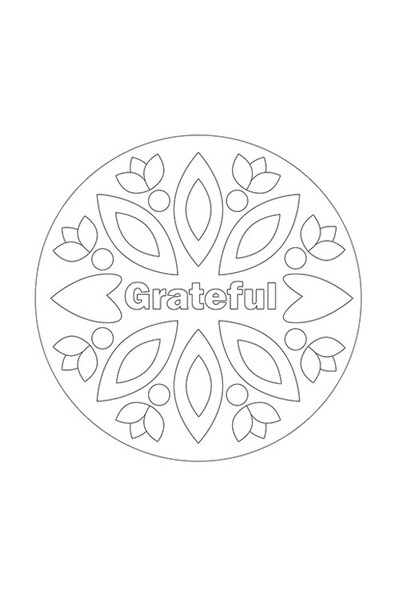 Sand Art Sheets - Wellbeing / Mandala (Pack of 20)