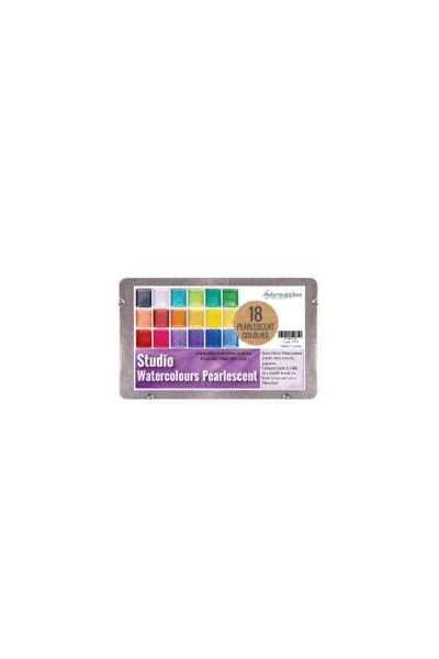 Pearlescent Watercolours (Pack of 18)