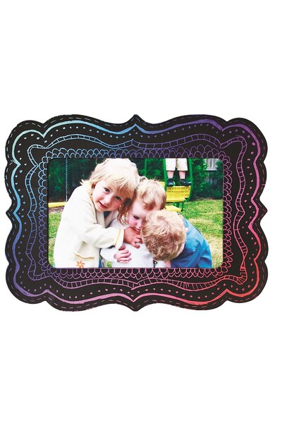 Magnetic Scratch Art Photo Frames (Pack of 10)