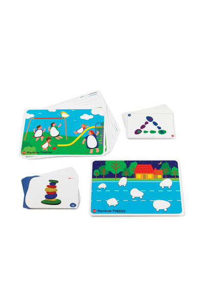 Rainbow Pebbles Activity Cards - Set of 47