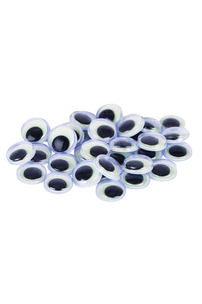 Joggle Eyes (10mm) – Glow in the Dark: Pack of 100