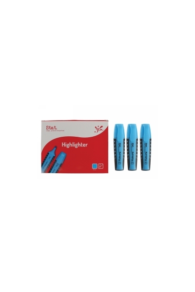 Stat: Highlighter - Blue (Box of 10)
