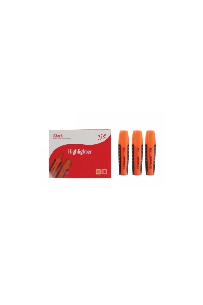 Stat: Highlighter - Orange (Box of 10)