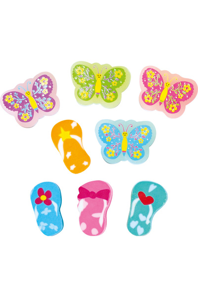 Summer Fun Erasers - Pack of 20
