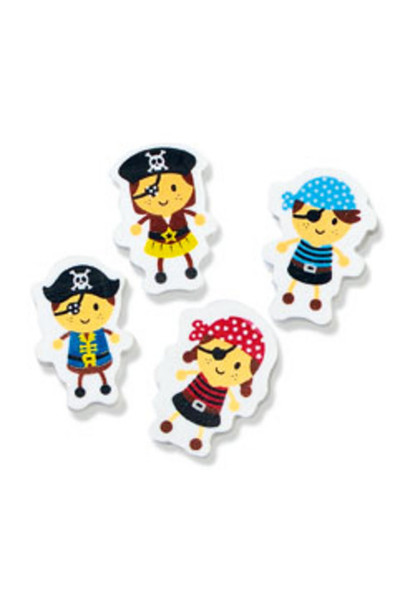 Little Pirates Erasers - Pack of 100