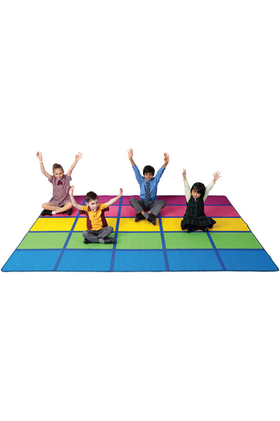 Rainbow Blocks Rug