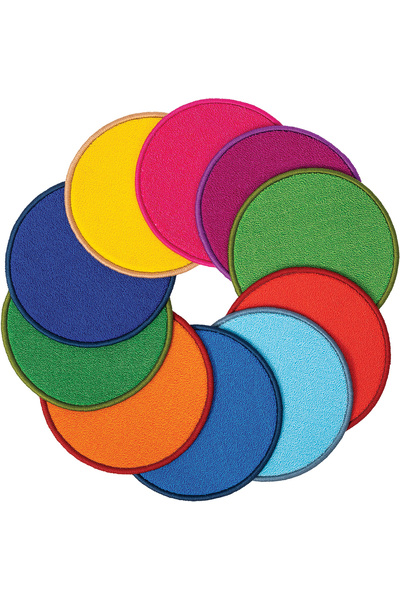 Rainbow Rug Discs (Set Of 10)