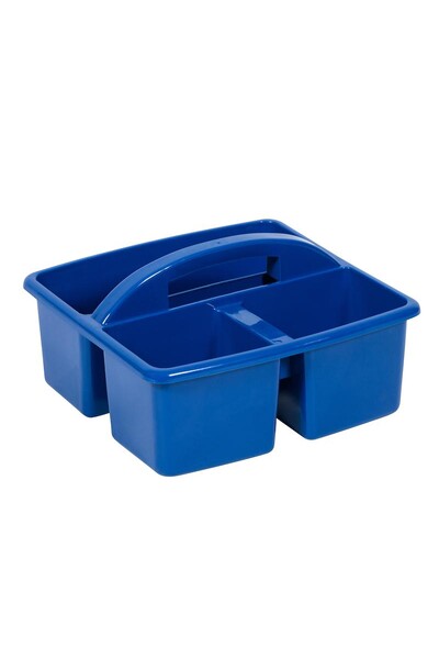 Small Plastic Caddy - Blue