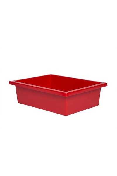 Red plastic tote cheap