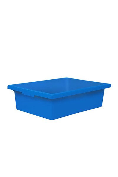 Plastic Tote Tray - Light Blue