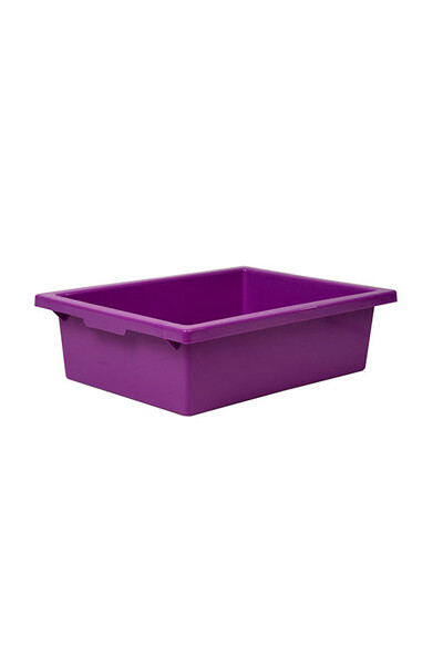 Plastic Tote Tray - Purple