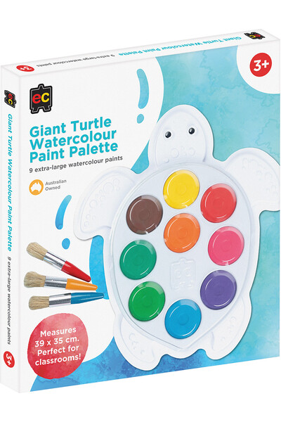 Giant Turtle Paint Palette