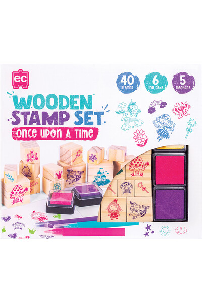 EC Wooden Stamp Set (51 Pieces) - Once Upon A Time
