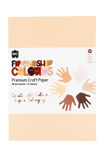 Friendship Colour Premium Craft Paper A4
