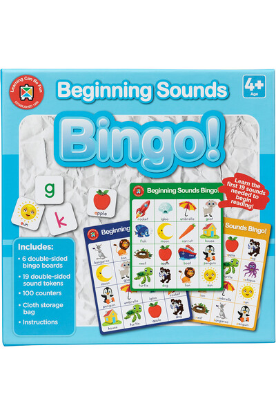 Beginning Sounds Bingo