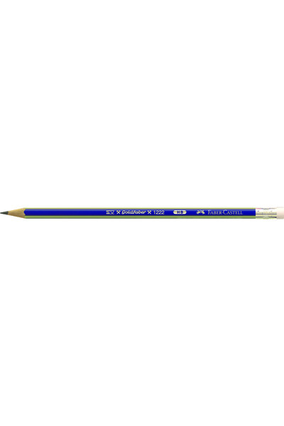 Faber-Castell Goldfaber Lead Pencil - Graphite: HB with Eraser Tip (Box of 12)