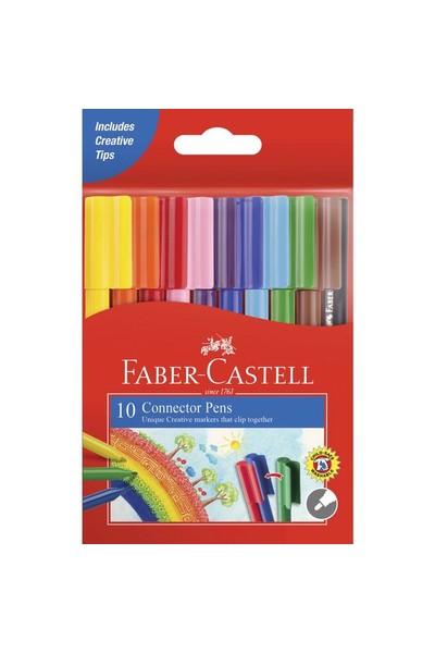 Faber-Castell Markers - Connector Pens (Pack of 10)