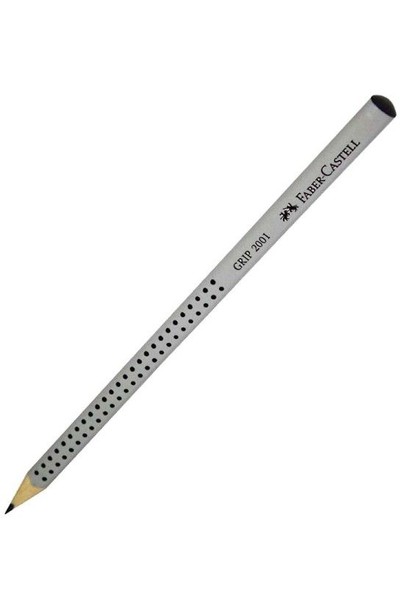 Faber-Castell Lead Pencil 2001 - Triangular Dot Grip: HB (Box of 12)