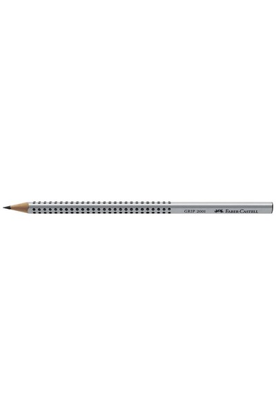 Faber-Castell Lead Pencil 2001 - Triangular Dot Grip: 2B (Box of 12)