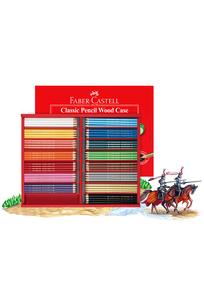 Faber-Castell Coloured Pencils - Wood Box: Assorted (Pack of 300)
