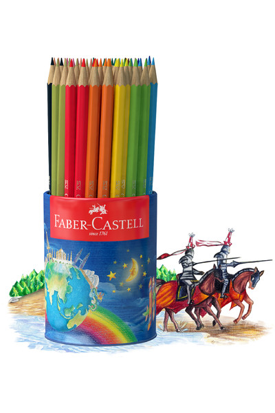 Faber-Castell Coloured Pencils - Classic (Tin of 72)