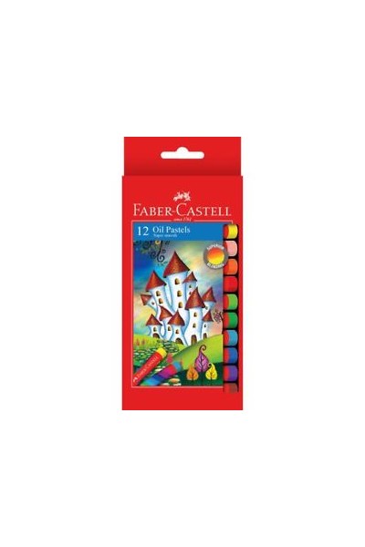 Faber-Castell Oil Pastels - Box of 12