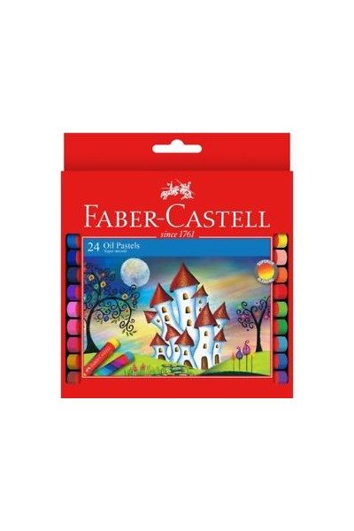 Faber-Castell Oil Pastels - Box of 24