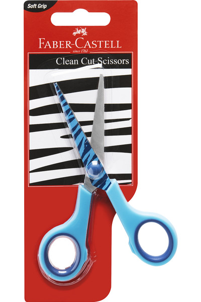 Faber-Castell Scissors - Pointed Tip: Clean Cut Set 1 (Box of 12)