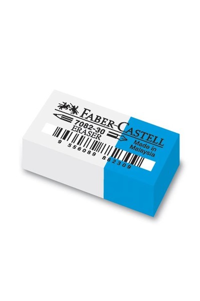Faber-Castell Erasers - 7082 Ink & Pencil (Box of 30)