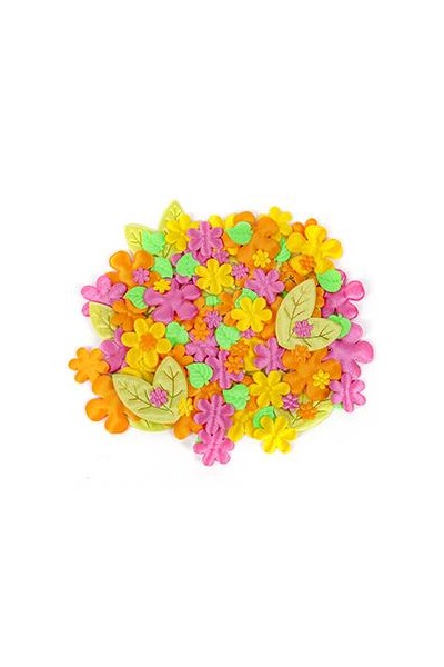 Little Puffy Shapes - Flower/ Leaf (Pack of 105)