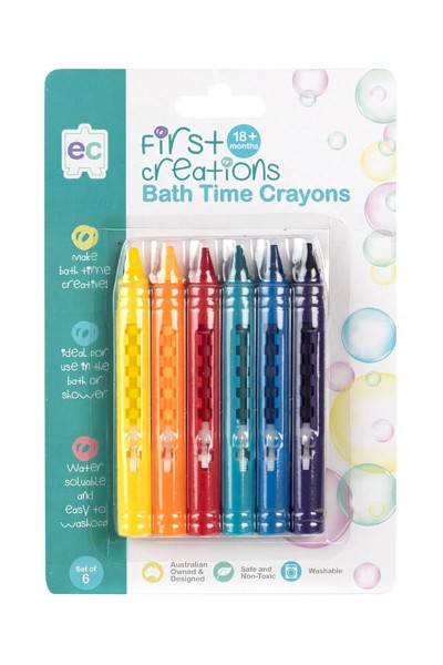 Bath Time Crayons - Set of 6
