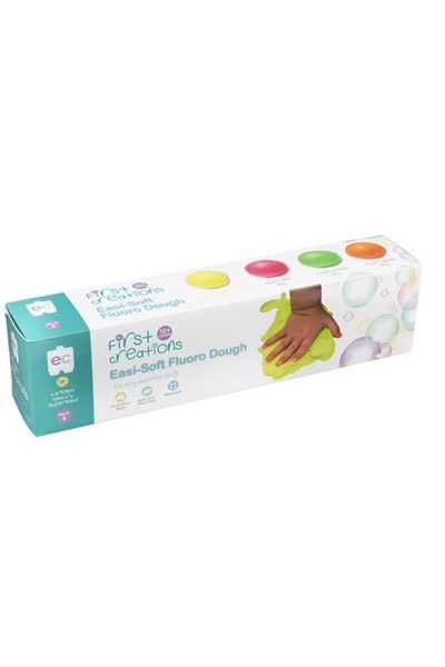 Easi-Soft Dough – Fluoro (Set of 4)