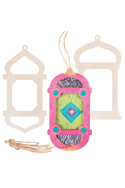 Wooden Lantern Frames Pack of 24
