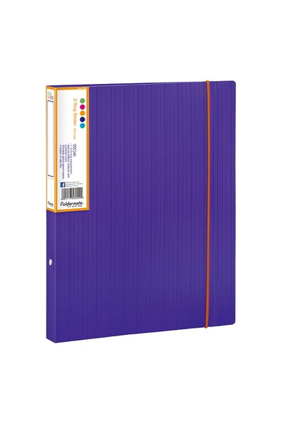 Barkode+ Binder (A4) - 2 O-Ring 25mm: Violet