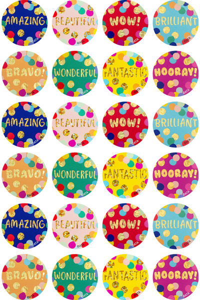 Confetti - Foil Stickers