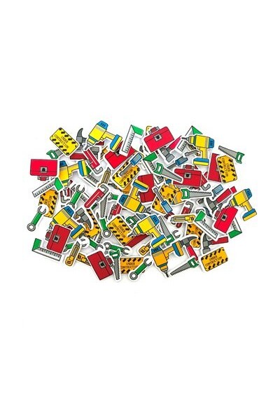 Foam Stickers - Tools (Pack of 100)