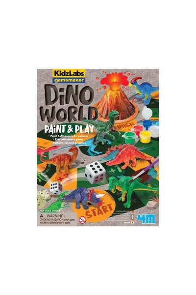 4M Kidzlabs Gamemaker - Dino World Paint & Play