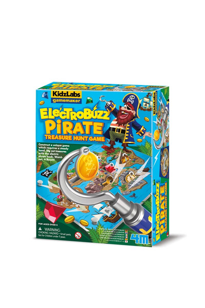 4M Kidzlabs Gamemaker - Electrobuzz Pirate Treasure Hunt